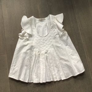 The Great. Flowy cotton/linen top size Small